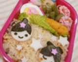 七夕弁＊キャラ弁＊彦星さまと織姫さま弁当作り方9写真