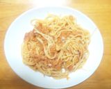 とろけるシーチキントマトパスタ作り方5写真
