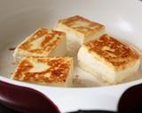 豆腐ステーキの肉ごぼうのせ☆作り方2写真