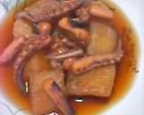 イカと大根の煮物作り方3写真