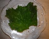 青ジソ＆梅☆の和風チャーハン作り方1写真