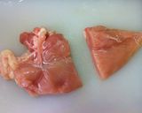 若鶏むね肉の香草ガーリック焼き作り方1写真