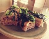 豆腐の味噌漬け入り♪小松菜押し寿司☻作り方8写真