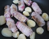 ニンニクごろごろ*豚肉の甘辛レモン風味作り方6写真