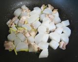 大根と薄切り豚バラのさっぱりコク旨煮作り方4写真