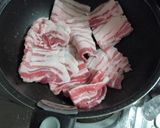 夏に❢豚バラと茄子に、薬味ダレ❢作り方5写真