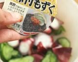 もずく酢に漬けるだけ！タコと胡瓜の酢の物作り方2写真