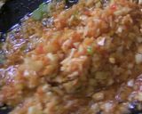 簡単丼②鶏胸・にんにくたっぷり肉みそ作り方5写真