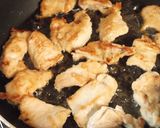 焼肉のたれで簡単✿鶏むねの蒸し揚げ焼き作り方5写真
