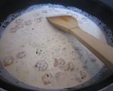 簡単＊高菜とえびのわさびクリームパスタ作り方9写真