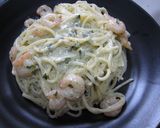 簡単＊高菜とえびのわさびクリームパスタ作り方13写真