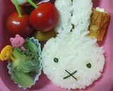 キャラ弁カンタンおにぎり8…ミッフィー作り方3写真