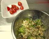 醤油麹☆さっぱり☆梅プチトマトの白和え♪作り方3写真