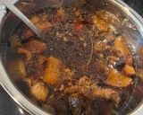 牛スジ肉の煮込み　ぼっかけ作り方6写真