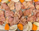 漬けてオーブン！鶏もも肉の梅酒漬け作り方5写真