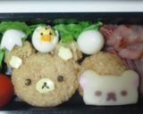 キャラ弁カンタンおにぎり11…ﾘﾗｯｸﾏ作り方3写真