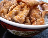 簡単丼②鶏胸・にんにくたっぷり肉みそ作り方8写真
