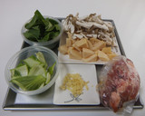 豚肉・筍・青梗菜・しめじのオイスター炒め作り方2写真