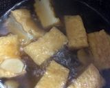 【厚揚げ】めんつゆで生姜煮作り方4写真