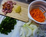 切干大根の焼きそば風作り方2写真