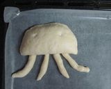 くらげパン☆全卵クリーム入り♪作り方7写真