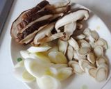 相性抜群☆野菜＆しいたけのバター醤油炒め作り方1写真