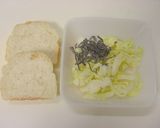 塩うまっ♥塩昆布キャベツトースト♪作り方1写真