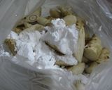 簡単！こってりまろやか牛蒡の唐揚げ作り方2写真