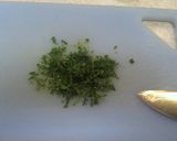 鶏の梅シソ和え作り方3写真