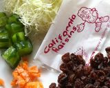 カリフォルニア・レーズン　DE　サラダ作り方1写真