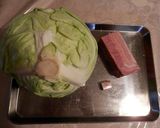 キャベツの丸ごと煮作り方1写真