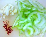 超簡単！セロリとアンチョビのパスタ♡作り方2写真