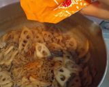 白滝と蓮根のピリ辛煮作り方4写真