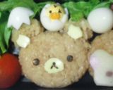 うずら卵でカンタンキャラ弁2…ひよこ作り方3写真