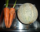 キャロットメロンジュース作り方1写真