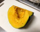 簡単、基本のかぼちゃの煮物作り方1写真