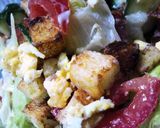 朝食定番メニューをモーニングオールサラダ作り方4写真