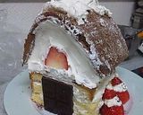 おうち形ケーキ作り方20写真
