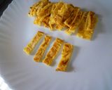 きゅうりと卵の酢の物作り方4写真