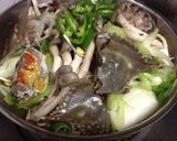 韓国☆お家でコッケタン(渡り蟹の寄せ鍋)作り方6写真