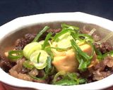【あっという間に】フライパンで肉豆腐♪作り方7写真