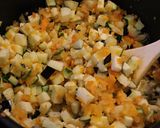 夏野菜入りのミートソーススパゲティ♪作り方2写真