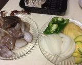 韓国☆海鮮ダシの辛いスジェビ(すいとん)作り方5写真