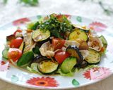 夏野菜でスタミナたっぷり♫冷しゃぶサラダ作り方8写真