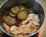 ツルンと食感♫茄子と豚肉のさっぱり煮☆作り方6写真