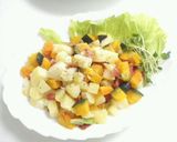 コロコロ野菜とカリカリベーコンのサラダ作り方5写真