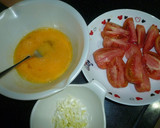 卵とトマトの炒め物作り方1写真