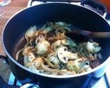 ステーキを使ってビーフストロガノフ作り方4写真