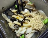 エリンギの塩昆布・ラー油胡麻和え-①作り方4写真
