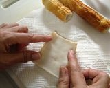 ♪おからとクリームチーズのちくわ詰め♪作り方3写真